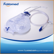 CE, ISO Approved Hot-sale 2000ml Luxury Urine Bag
